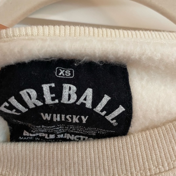 💫🔥RIPPLE JUNCTION Fireball Womens Crewneck Sweatshirt-XS 🔥💫 - Picture 7 of 9